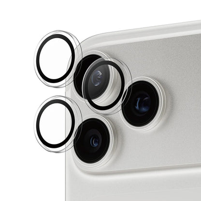 Folie de protectie Camera Spate PanzerGlass Hoops pentru Apple iPhone 17 Pro, Sticla Securizata, Transparenta