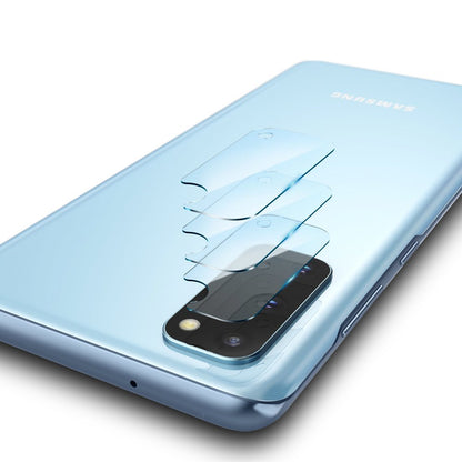 Folie de protectie Camera Spate Ringke IDGL pentru Samsung Galaxy S20 5G G981 / S20 G980, Sticla Securizata, Set 3 bucati, Transparenta