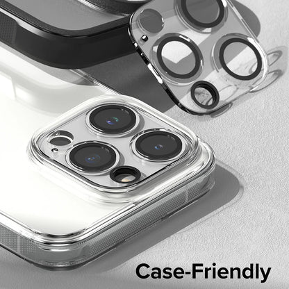 Folie de protectie Camera Spate Ringke pentru Apple iPhone 15 Pro Max, Sticla Securizata, Set 2 bucati, Transparenta