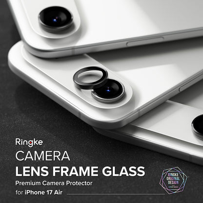 Folie de protectie Camera Spate Ringke pentru Apple iPhone 17 Air, Sticla Securizata, Neagra