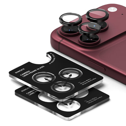 Folie de protectie Camera Spate Ringke pentru Apple iPhone 18 Pro / 18 Pro Max, Sticla Securizata, Set 2 bucati, Transparenta