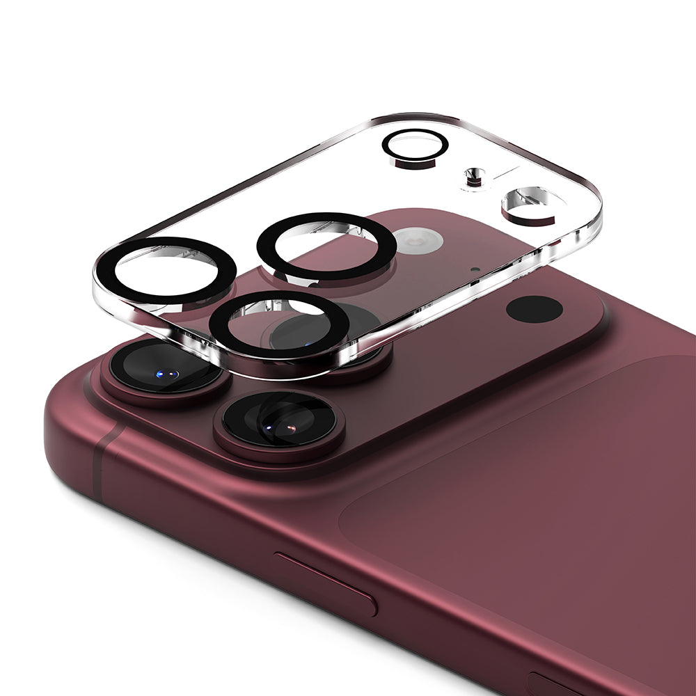 Folie de protectie Camera Spate Ringke pentru Apple iPhone 18 Pro, Sticla Securizata, Set 2 bucati, Transparenta