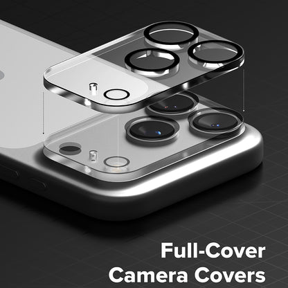 Folie de protectie Camera Spate Ringke pentru Apple iPhone 18 Pro, Sticla Securizata, Set 2 bucati, Transparenta