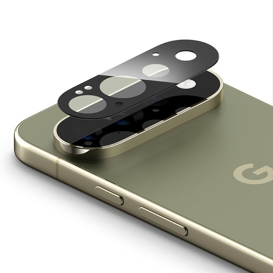 Folie de protectie Camera Spate Ringke pentru Google Pixel 11 Pro, Sticla Securizata, Set 2 bucati, Neagra