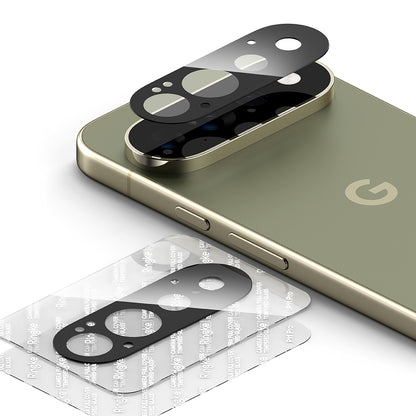Folie de protectie Camera Spate Ringke pentru Google Pixel 11 Pro, Sticla Securizata, Set 2 bucati, Neagra