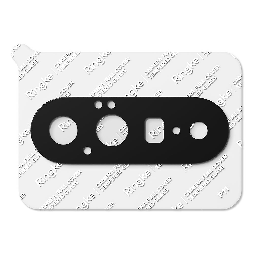 Folie de protectie Camera Spate Ringke pentru Google Pixel 11, Sticla Securizata, Set 2 bucati, Neagra