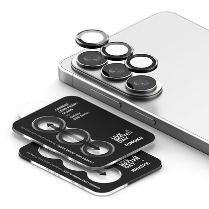 Folie de protectie Camera Spate Ringke pentru Samsung Galaxy S26 Plus / S26, Sticla Securizata, Set 2 bucati, Neagra