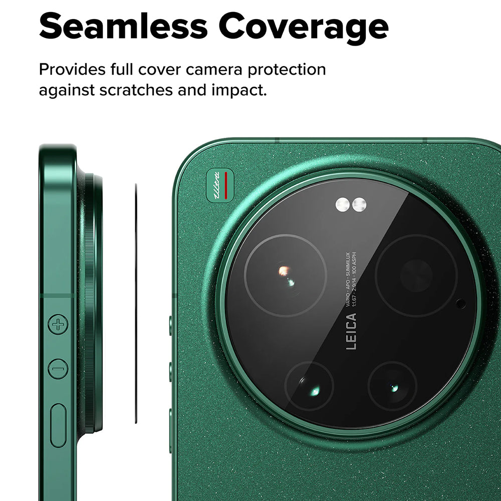 Folie de protectie Camera Spate Ringke pentru Xiaomi 17 Ultra, Sticla Securizata, Set 2 bucati, Transparenta