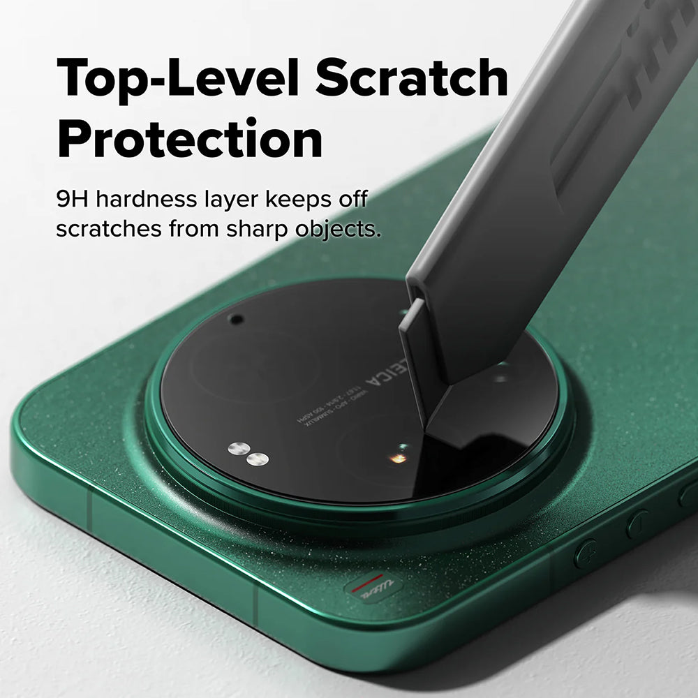 Folie de protectie Camera Spate Ringke pentru Xiaomi 17 Ultra, Sticla Securizata, Set 2 bucati, Transparenta