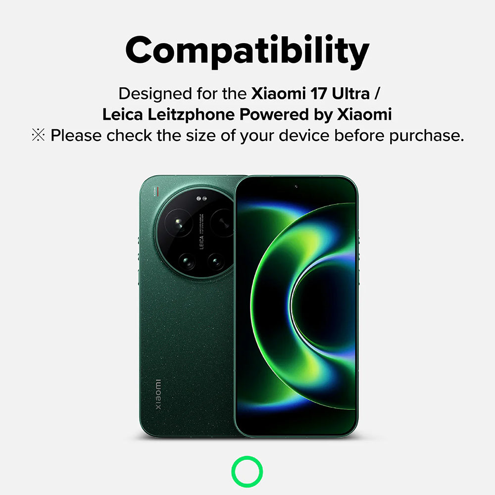 Folie de protectie Camera Spate Ringke pentru Xiaomi 17 Ultra, Sticla Securizata, Set 2 bucati, Transparenta