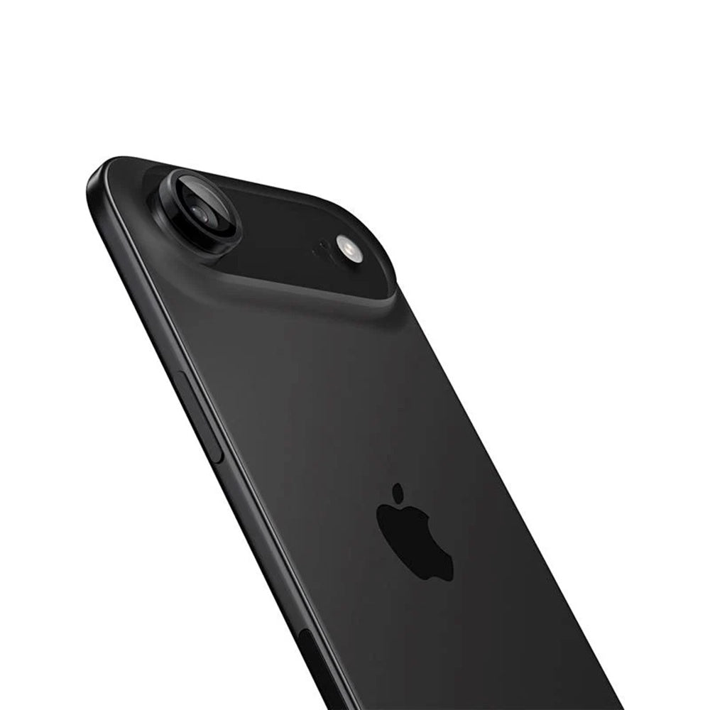 Folie de protectie Camera Spate Spigen GlastR EZ FIT Optik Pro pentru Apple iPhone 17 Air, Sticla Securizata, Set 2 bucati, Neagra