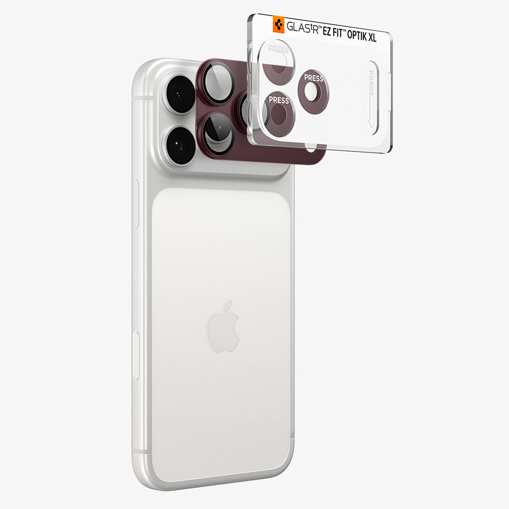 Folie de protectie Camera Spate Spigen GlastR EZ FIT Optik Pro XL pentru Apple iPhone 18 Pro Max, Sticla Securizata, Visinie AGL12040