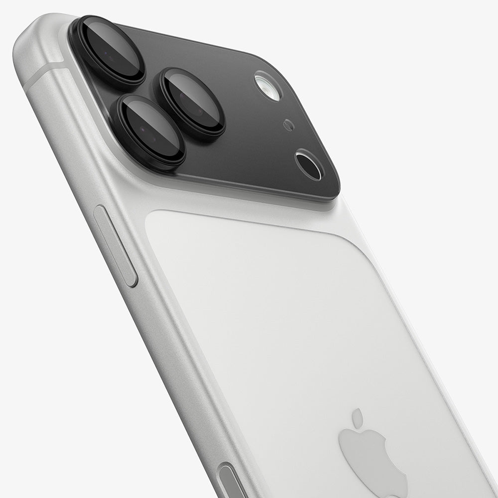 Folie de protectie Camera Spate Spigen GlastR EZ FIT Optik Pro XL pentru Apple iPhone 18 Pro, Sticla Securizata, Gri Inchis AGL12035