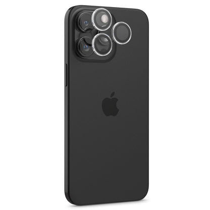 Folie de protectie Camera Spate Spigen GlastR EZ FIT Optik Pro pentru Apple iPhone 17 Pro Max / 17 Pro, Sticla Securizata, Set 2 bucati, Transparenta