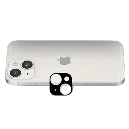 Folie de protectie Camera Spate Techsuit pentru Apple iPhone 13 mini / 13, Sticla Securizata, Neagra