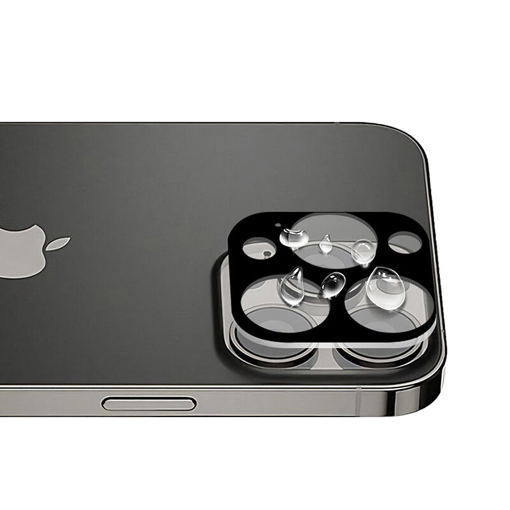 Folie de protectie Camera Spate Techsuit pentru Apple iPhone 13 Pro Max / 13 Pro, Sticla Securizata, Neagra