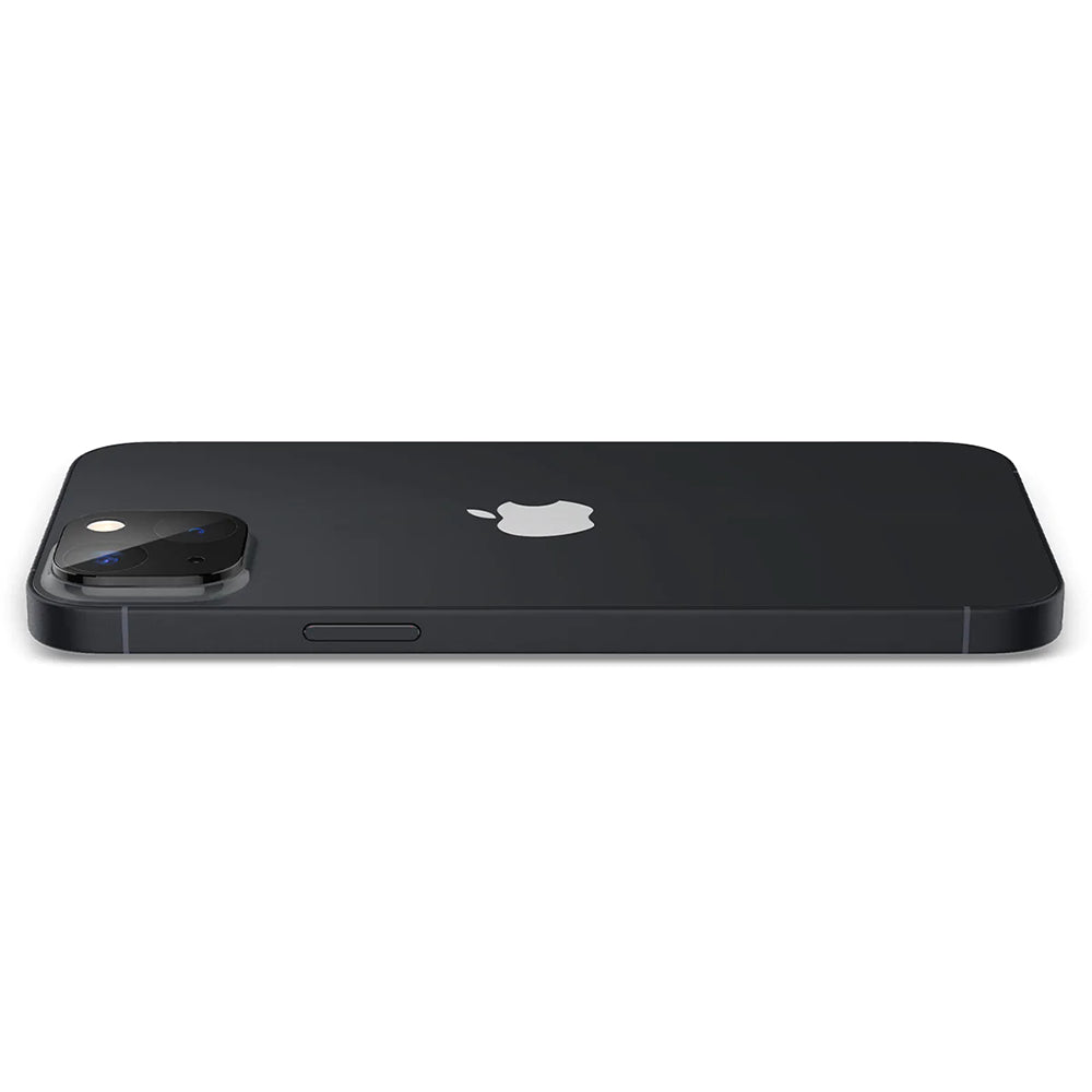 Folie de protectie Camera Spate Techsuit pentru Apple iPhone 14 Plus / 14, Sticla Securizata, Neagra