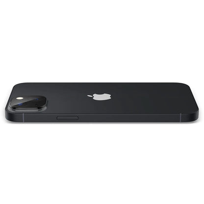Folie de protectie Camera Spate Techsuit pentru Apple iPhone 14 Plus / 14, Sticla Securizata, Neagra