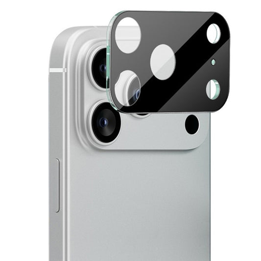 Folie de protectie Camera Spate Techsuit pentru Apple iPhone 17 Pro Max, Sticla Securizata, Neagra