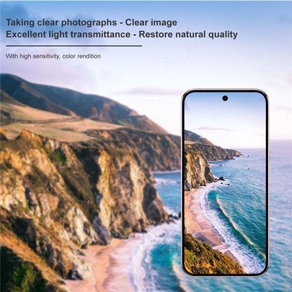 Folie de protectie Camera Spate Techsuit pentru Google Pixel 10 Pro XL, Sticla Securizata, Neagra