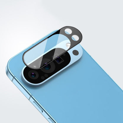 Folie de protectie Camera Spate Techsuit pentru Google Pixel 9 Pro XL, Sticla Securizata, Neagra