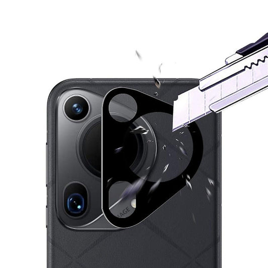 Folie de protectie Camera Spate Techsuit pentru Huawei Pura 70 Ultra, Sticla Securizata, Neagra