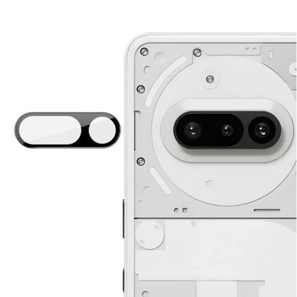 Folie de protectie Camera Spate Techsuit pentru Nothing Phone (3a), Sticla Securizata, Neagra