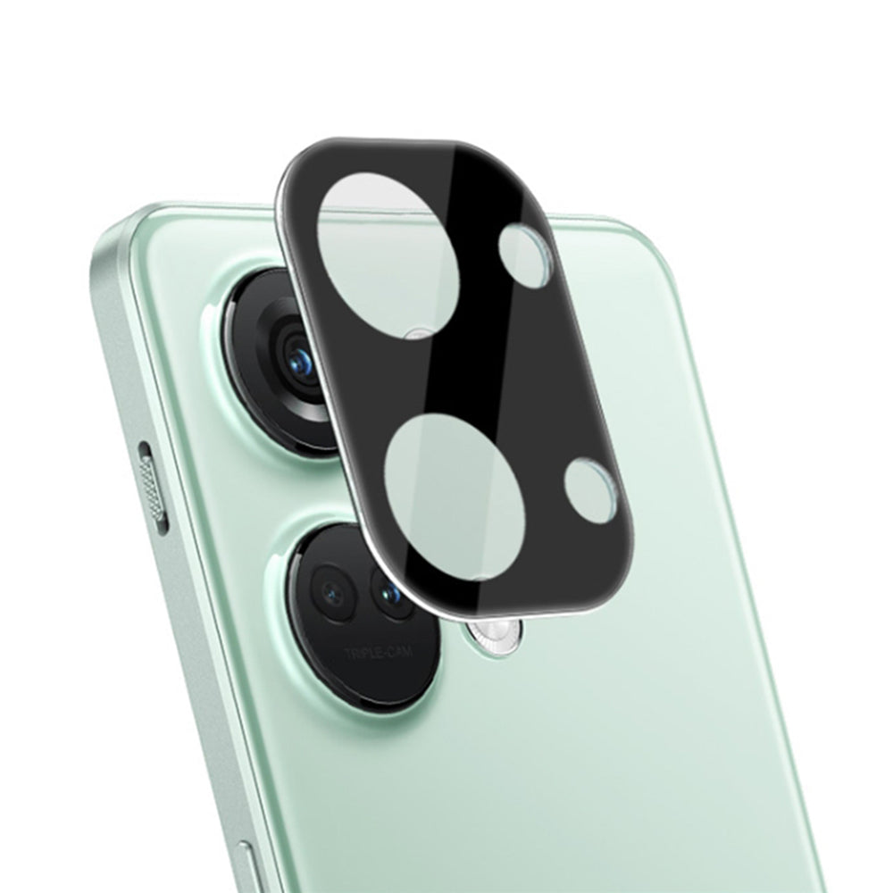 Folie de protectie Camera Spate Techsuit pentru OnePlus Nord 3, Sticla Securizata, Neagra