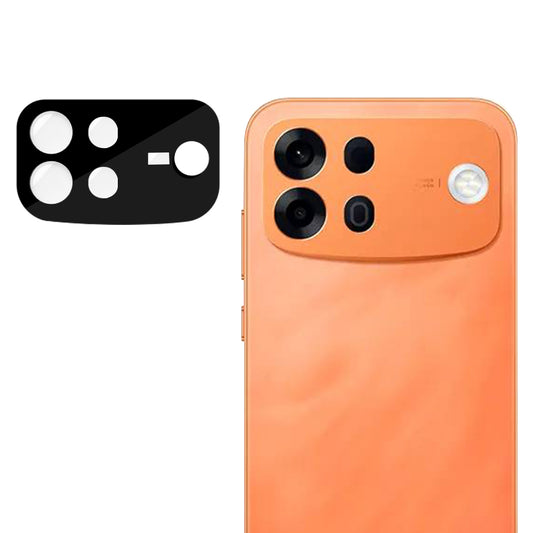 Folie de protectie Camera Spate Techsuit pentru Oppo A7 Pro Max, Sticla Securizata, Neagra
