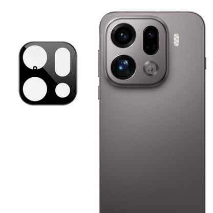 Folie de protectie Camera Spate Techsuit pentru Oppo Find X9 Pro, Sticla Securizata, Neagra