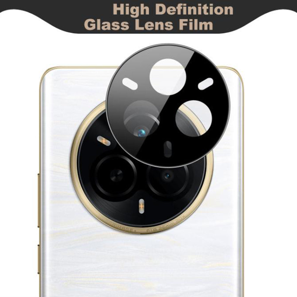 Folie de protectie Camera Spate Techsuit pentru Realme 14 Pro, Sticla Securizata, Neagra