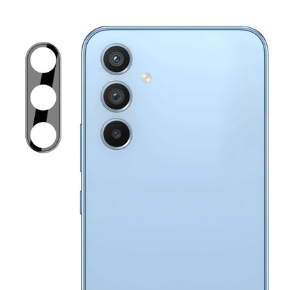 Folie de protectie Camera Spate Techsuit pentru Samsung Galaxy A34 A346, Sticla Securizata, Neagra
