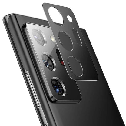 Folie de protectie Camera Spate Techsuit pentru Samsung Galaxy Note 20 Ultra 5G N986 / Note 20 Ultra N985, Sticla Securizata, Neagra