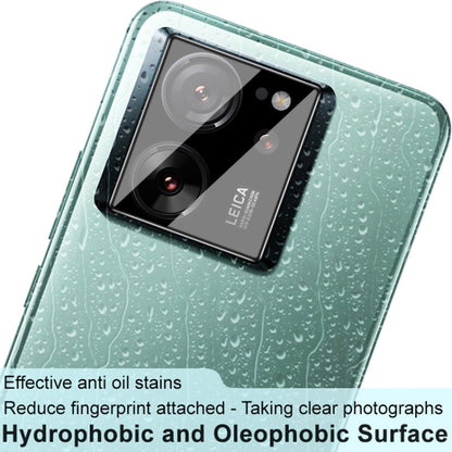 Folie de protectie Camera Spate Techsuit pentru Xiaomi 13T Pro / 13T, Sticla Securizata, Neagra