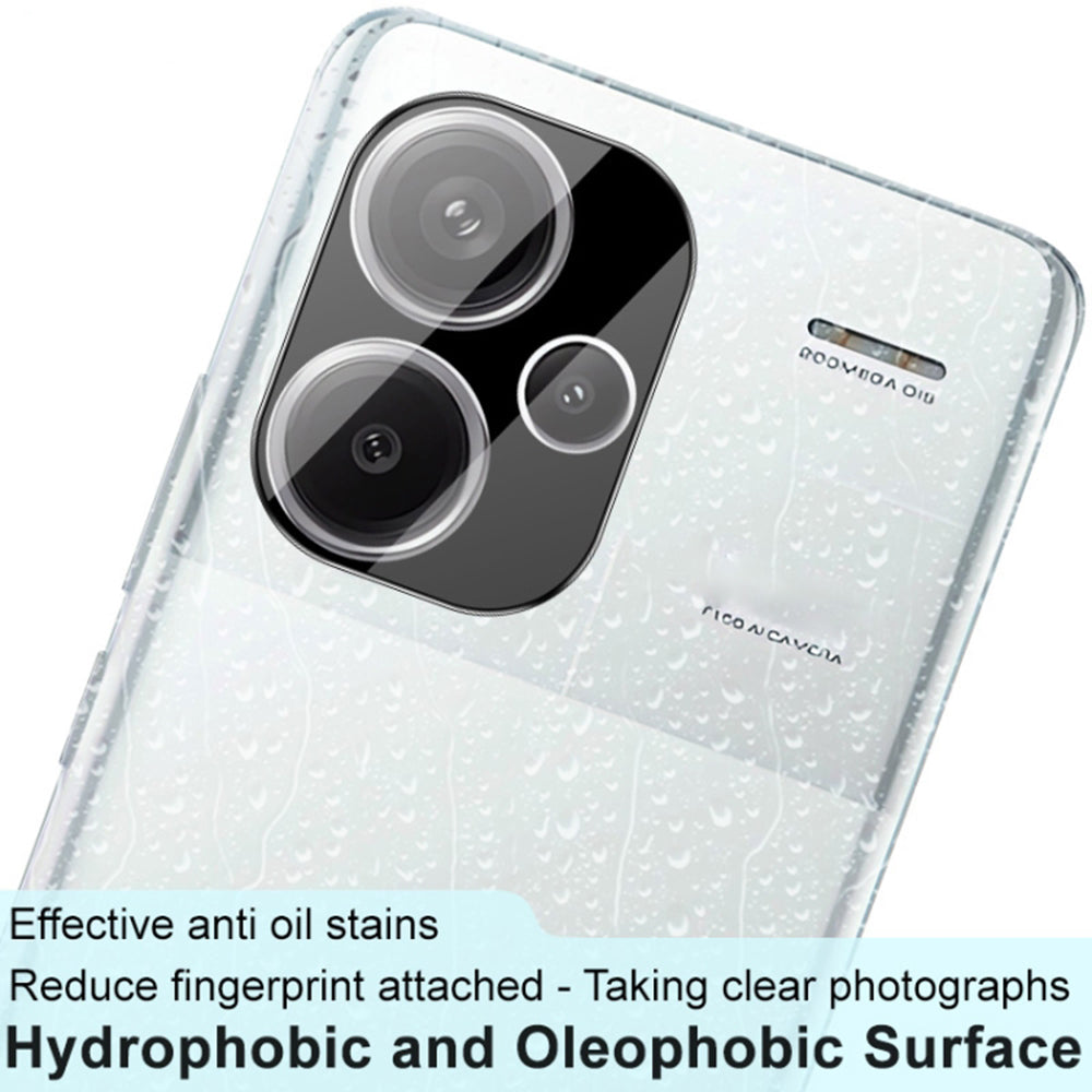 Folie de protectie Camera Spate Techsuit pentru Xiaomi Redmi Note 13 Pro+, Sticla Securizata, Neagra