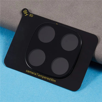 Folie de protectie Camera Spate Techsuit pentru Xiaomi Redmi Note 14 Pro 4G, Sticla Securizata, Neagra