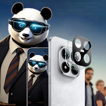 Folie de protectie Camera Spate Techsuit pentru Xiaomi Redmi Note 15 Pro 4G, Sticla Securizata, Neagra