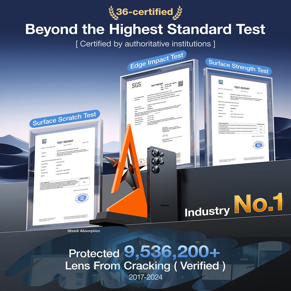 Folie de protectie Camera Spate Torras Lensguard pentru Samsung Galaxy S26 Ultra, Sticla Securizata, Neagra