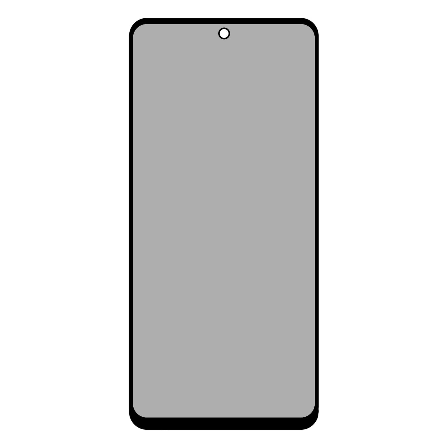 Folie de protectie Ecran Privacy OG Premium pentru Samsung Galaxy S23 FE S711 / A54 A546, Sticla Securizata, Full Glue