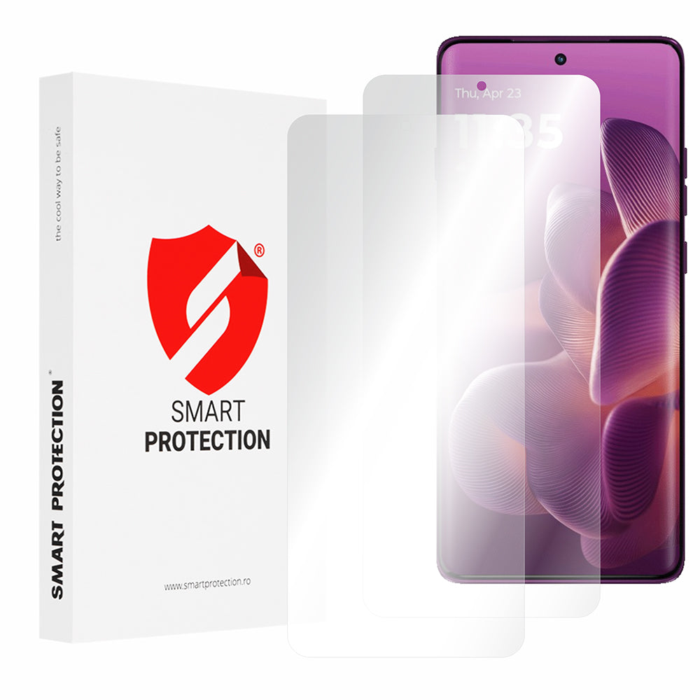 Folie de protectie Ecran Smart Protection Premium Classic pentru Motorola Edge 60 Pro, Plastic, Set 2 bucati