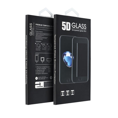 Folie de protectie Ecran OEM pentru Samsung Galaxy A07 4G A075, Sticla Securizata, Full Glue, 5D, Neagra