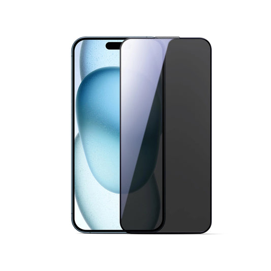 Folie de protectie Ecran Privacy Joyroom JR-MLG0283 pentru Apple iPhone 16 Pro Max, Sticla Securizata, Full Glue, 2.5D