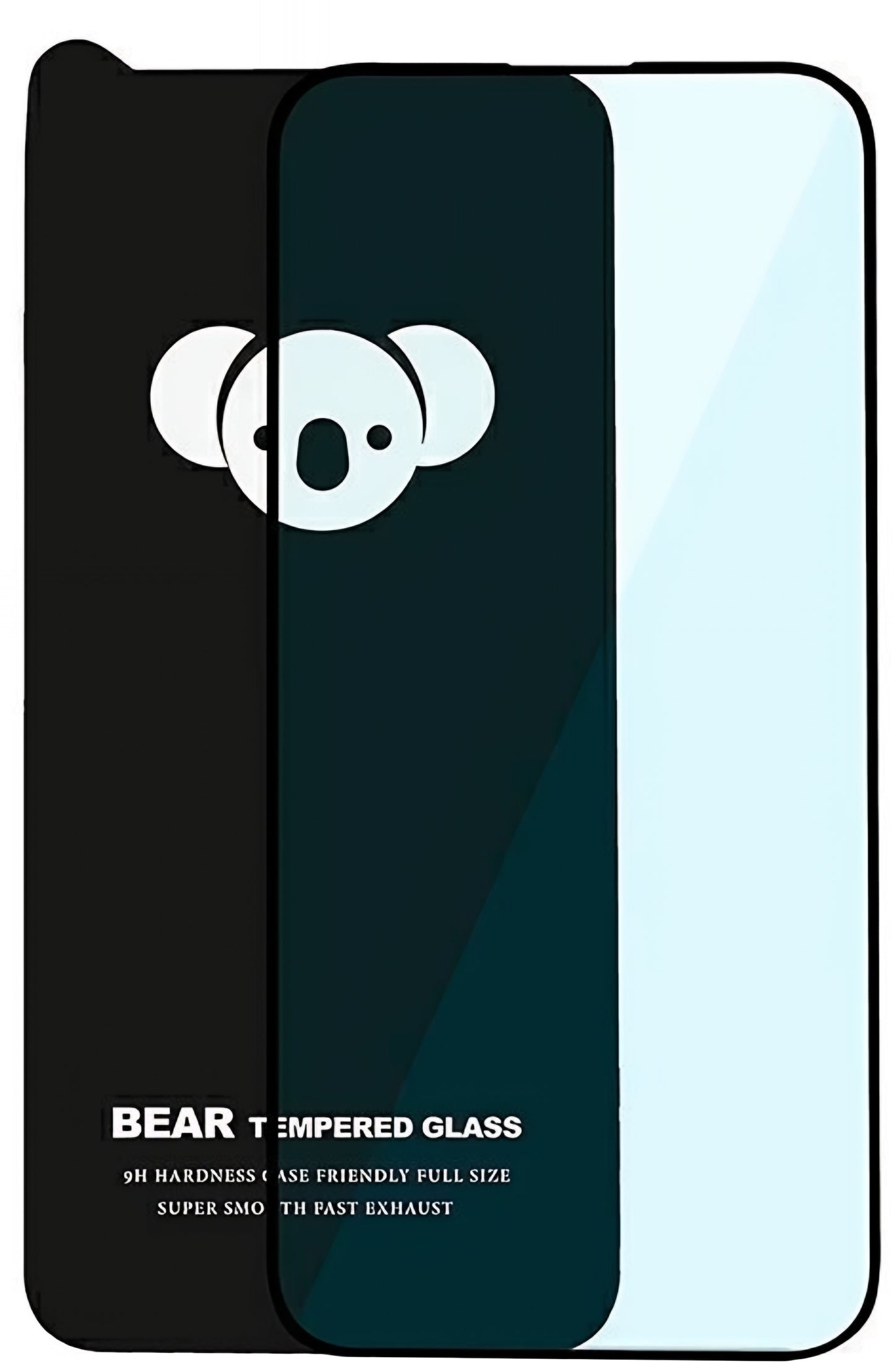 Folie de protectie Ecran Bear HD pentru Apple iPhone 17, Sticla Securizata, Full Glue, Neagra