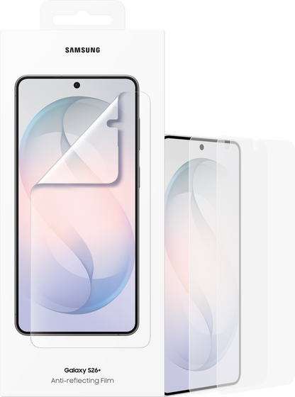 Folie de protectie Ecran Anti-reflecting pentru Samsung Galaxy S26 Plus S947, Plastic, Set 2 bucati EF-US947CTEGWW