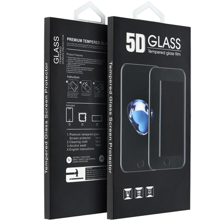 Folie de protectie Ecran OEM pentru Samsung Galaxy A57 5G, Sticla Securizata, Full Glue, 5D, Neagra