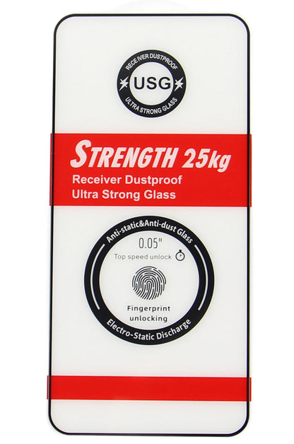 Folie de protectie Ecran OEM Ultra Strong 25KG pentru Samsung Galaxy S24 Ultra S928, Sticla Securizata, Full Glue, 2.5D, Neagra