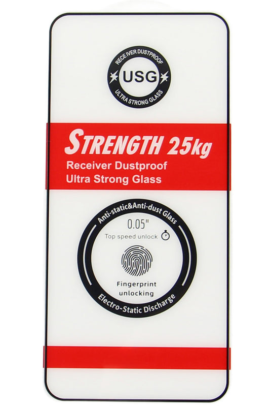 Folie de protectie Ecran OEM Ultra Strong 25KG pentru Samsung Galaxy S26 Ultra S948, Sticla Securizata, Full Glue, 2.5D, Neagra