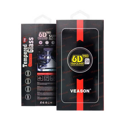 Folie de protectie Ecran Veason PRO pentru Samsung Galaxy A56 A566 / A36 A366, Sticla Securizata, Full Glue, 6D, Neagra