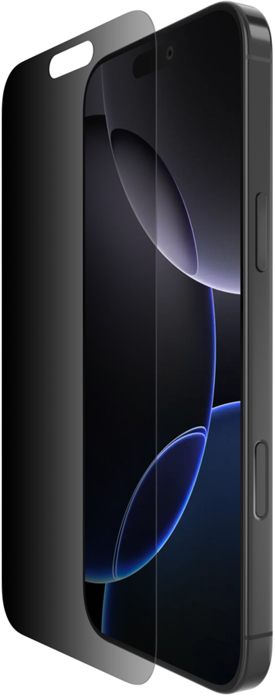 Folie de protectie Ecran Privacy Belkin ScreenForce InvisiGlass pentru Apple iPhone 16 Pro Max, Sticla Securizata, Full Glue OVA170hq