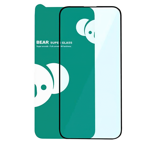 Folie de protectie Ecran Bear Super Hard pentru Samsung Galaxy S25 Ultra S938, Sticla Securizata, Full Glue, 3D, Neagra